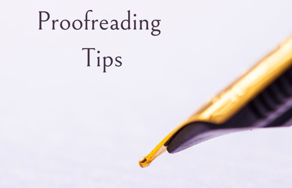 Proofreading Tips